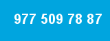 977 509 78 87